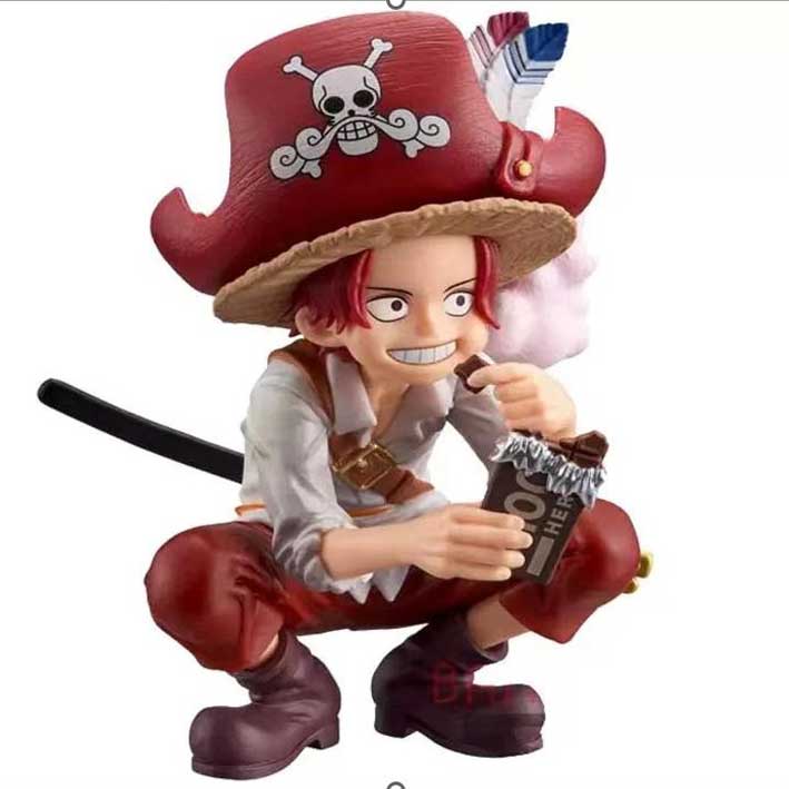 One Piece Action Figure – Mini Shanks Collectible Model (9CM)