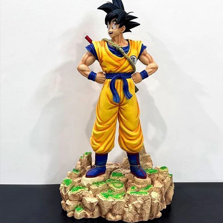 Son Goku 67CM PVC Figure with LED Light – Dragon Ball Z Giant Anime Collectible Model